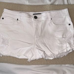 Nordstrom Jean White Shorts